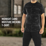 Midnight Camo Moisture Wicking T-Shirt