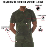 Midnight Camo Moisture Wicking T-Shirt