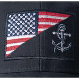 US Navy Anchor / Flag Low Profile Cap