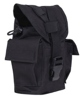 Utility Pouch with Survival Kit Essentials Black