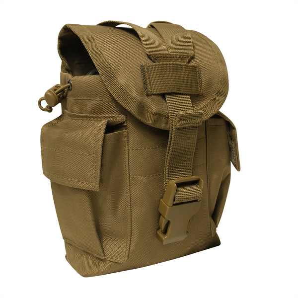Utility Pouch with Survival Kit Essentials Coyote Brown