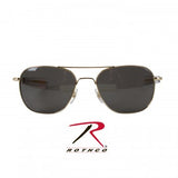 AO Eyewear Original Pilots Sunglasses 57MM Gold / Grey Lens