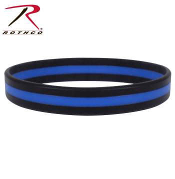 Thin Blue Line Wristband