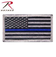 Thin Blue Line Police U.S. Flag Patch