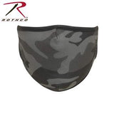 Reusable 3-Layer Face Mask Black Camo
