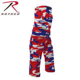 Color Camo BDU Pants Red/White/Blue