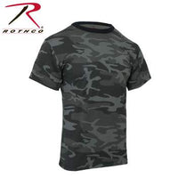 Colored Camo T-Shirt Black Camo Sale!