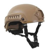 Airsoft Base Jump Helmet, Coyote Brown