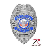 Deluxe Special Police Badge - Silver