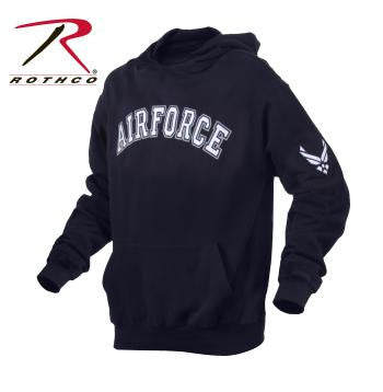 Airforce Embroidered Pullover Hoodie