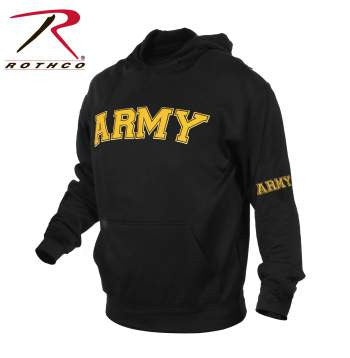 Army Embroidered Pullover Hoodie Sale!
