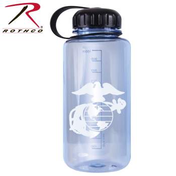 Marine Military Logo BPA Free Water Bottle - 32 Ounces