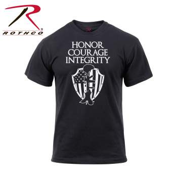 Honor Courage Integrity Athletic Fit T-Shirt