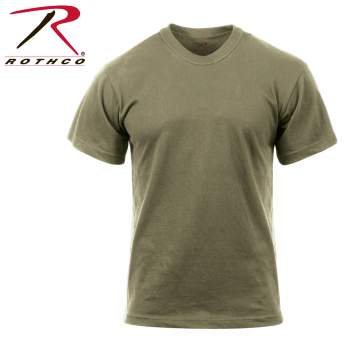 Solid Color 100% Cotton T-Shirt SALE