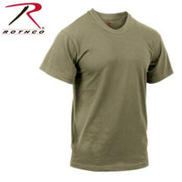 Solid Color 100% Cotton T-Shirt