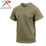 Solid Color 100% Cotton T-Shirt SALE