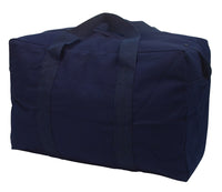 Canvas Parachute Cargo Bag Navy Blue