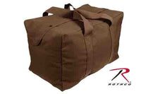 Canvas Parachute Cargo Bag Earth Brown