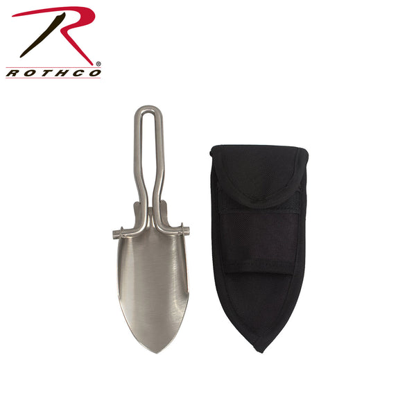 Stainless Steel Folding Shovel with Sheath