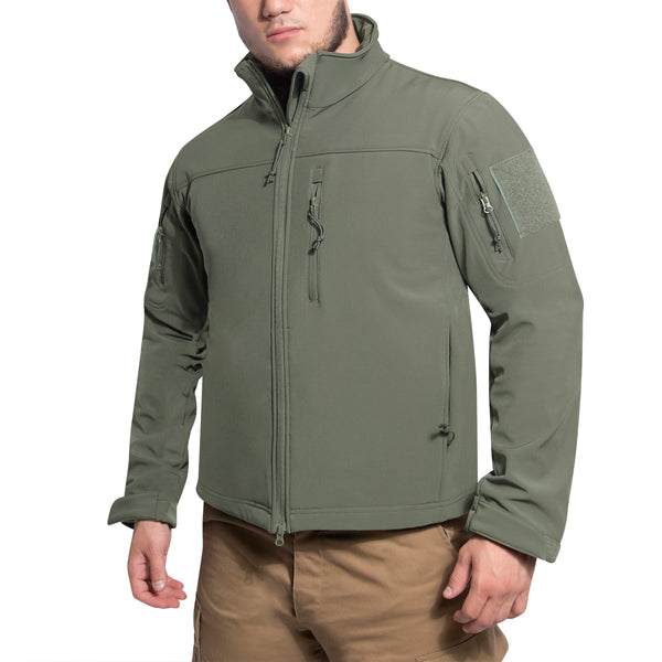 Stealth Ops Soft Shell Tactical Jacket Olive Drab