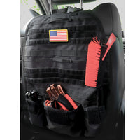 Tactical Car Seat Panel - Black