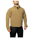 Stealth Ops Soft Shell Tactical Jacket Coyote Brown