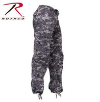 Womens Camo Vintage Paratrooper Fatigue Pants