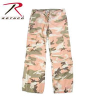 Womens Camo Vintage Paratrooper Fatigue Pants