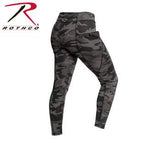 Womens Workout Performance Camo Leggings With Pockets