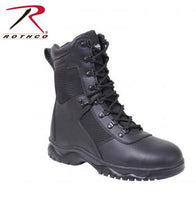 Insulated & Waterproof Side Zip Tactical Boot 8" - Black SALE!