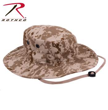 "Adjustable" Boonie Hat Desert Digital Camo
