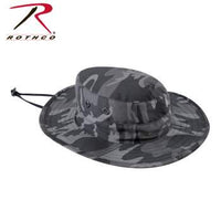 "Adjustable" Boonie Hat Black Camo