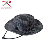 "Adjustable" Boonie Hat Black Camo
