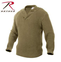 WWII Vintage Mechanics Sweater, Khaki SALE!
