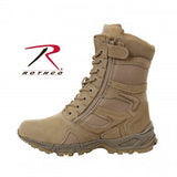 Forced Entry Desert Tan 8" Deployment Boots with Side Zipper Sale!