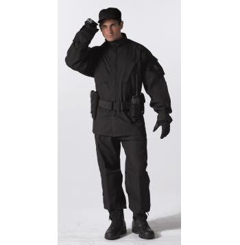 Military Combat Uniform Shirt, Black SERGEANT BEN ARMY NAVY STORE Military Combat Uniform Shirt, Black SERGEANT BEN ARMY NAVY STORE