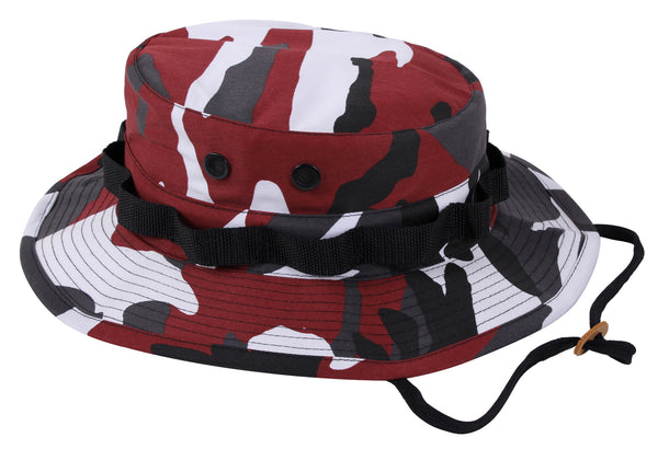 Camo Boonie Hat -Red Camo