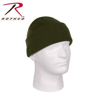 Deluxe Fine Knit Watch Cap Olive drab