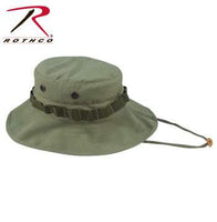 Vintage Vietnam Style Boonie Hat, Olive Drab