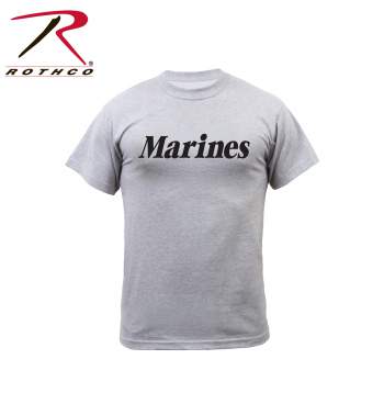 Grey Physical Training T-Shirt Marines