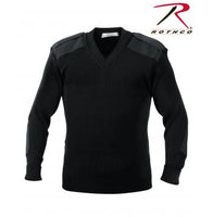 G.I. Acrylic V-Neck Sweater Black