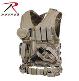 Cross Draw MOLLE Tactical Vest Multicam