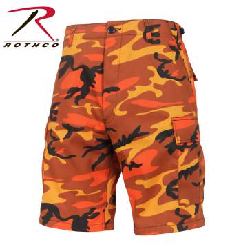 COLOR CAMO BDU SHORTS