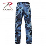 Color Camo BDU Pants, Sky Blue Camo