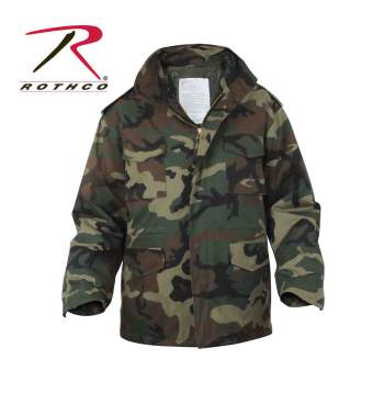 M-65 Camo Field Jacket Woodland Camo