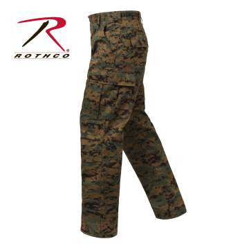 Digital Camo BDU Pants, Woodland Digital