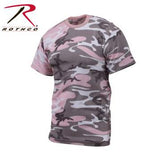 Colored Camo T-Shirt Subdued Pink Camo SALE!