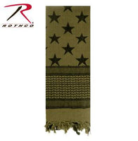 Stars and Stripes US Flag Shemagh Tactical Desert Keffiyeh Scarf