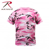 Colored Camo T-Shirt Pink Camo