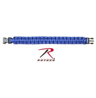 Solid Color Paracord Bracelet, Royal Blue